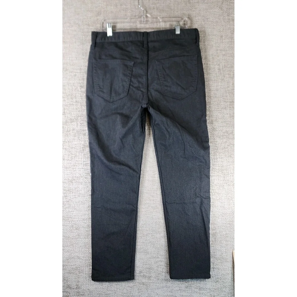 Banana Republic Travel Jean Slim Fit‎ Mens 32 (33x30) Charcoal Gray Stretch EUC